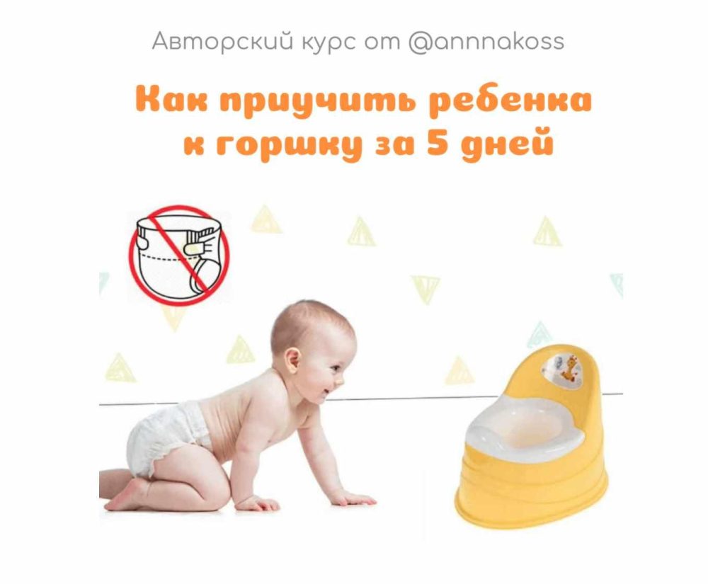Как приручить ребенка к горшку за 5 дней (annnakoss)